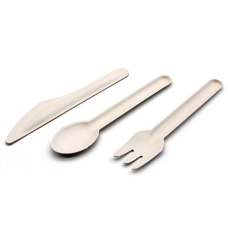 Disposable Soup Spoon Knife Fork Spork Cutlery Set
